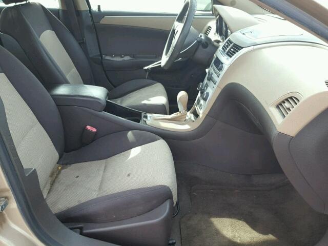 1G1ZG57B88F196570 - 2008 CHEVROLET MALIBU LS GOLD photo 5
