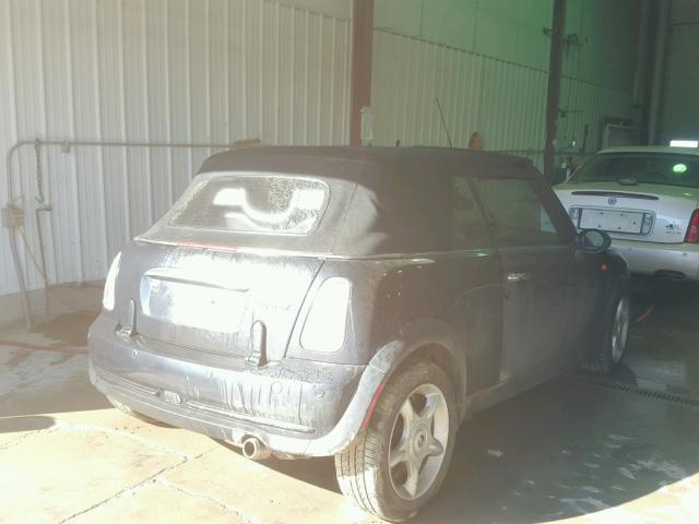 WMWRF335X5TF63593 - 2005 MINI COOPER BLACK photo 4