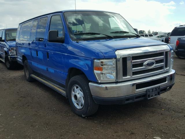 1FBSS3BL2CDB16197 - 2012 FORD ECONOLINE BLUE photo 1