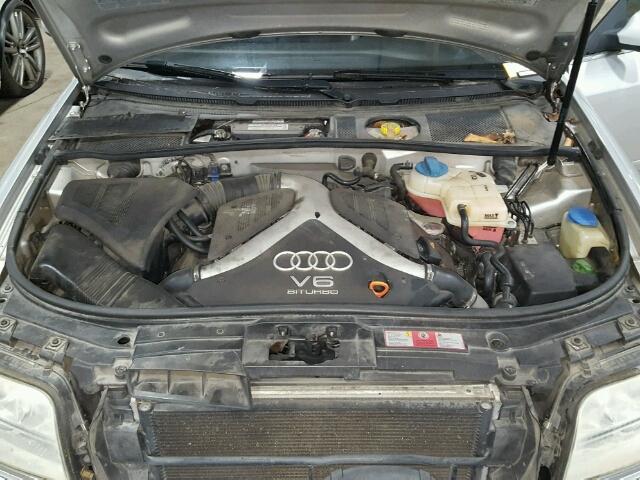 WAUCD64B84N055088 - 2004 AUDI A6 S-LINE SILVER photo 7