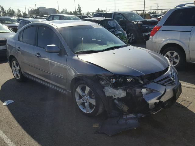 JM1BK323651288801 - 2005 MAZDA 3 S GRAY photo 1