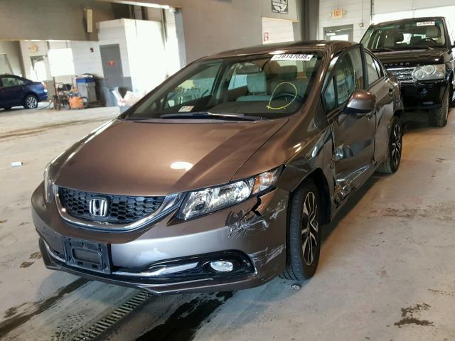 19XFB2F92DE223689 - 2013 HONDA CIVIC EXL 银色 照片 2