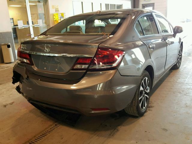 19XFB2F92DE223689 - 2013 HONDA CIVIC EXL 银色 照片 4