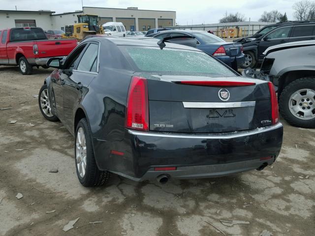 1G6DT57V390104408 - 2009 CADILLAC CTS HI FEA BLACK photo 3