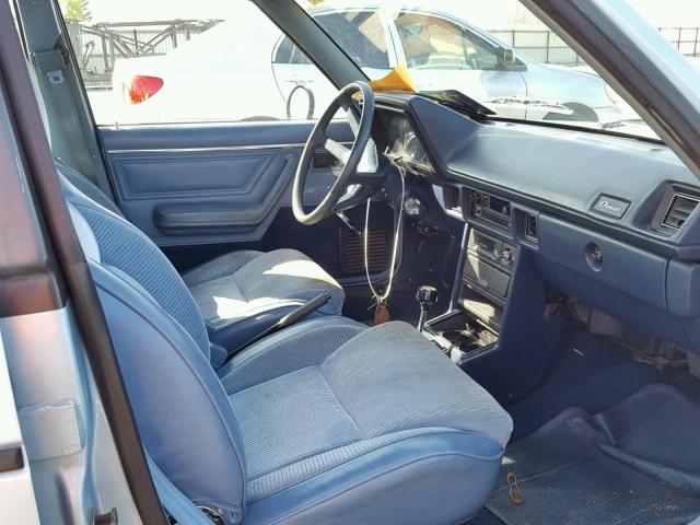 1B3BZ18C9HD579059 - 1987 DODGE OMNI BLUE photo 5