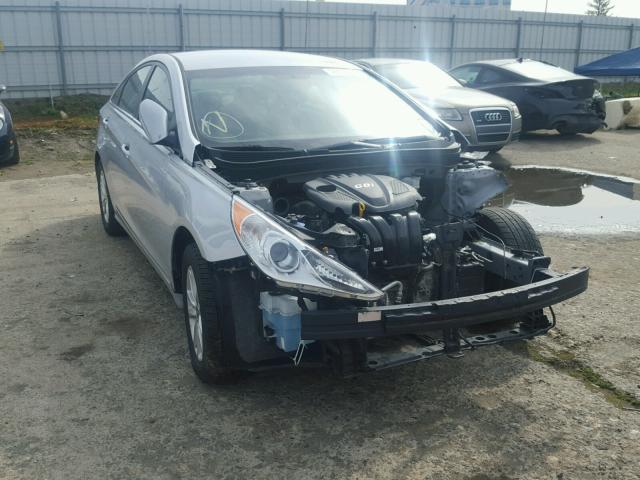 5NPEB4AC2DH549241 - 2013 HYUNDAI SONATA GLS SILVER photo 1