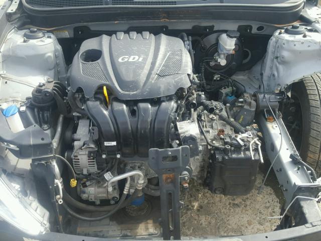 5NPEB4AC2DH549241 - 2013 HYUNDAI SONATA GLS SILVER photo 7