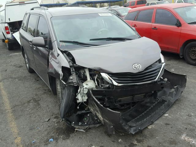 5TDKK3DC6ES416504 - 2014 TOYOTA SIENNA LE GRAY photo 1