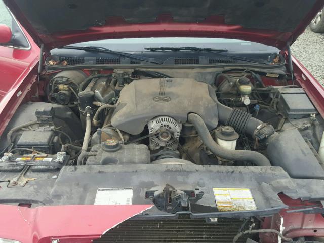 2FAFP74W5YX100997 - 2000 FORD CROWN VICT RED photo 7