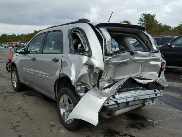 2CNDL23F476079495 - 2007 CHEVROLET EQUINOX LS GRAY photo 3