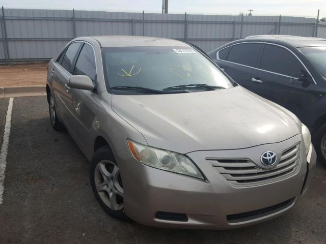 4T1BE46K37U100747 - 2007 TOYOTA CAMRY NEW GOLD photo 1