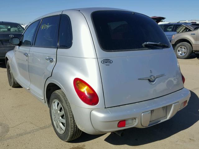 3C4FY48BX4T287789 - 2004 CHRYSLER PT CRUISER SILVER photo 3