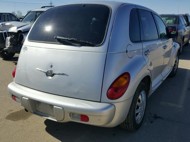 3C4FY48BX4T287789 - 2004 CHRYSLER PT CRUISER SILVER photo 4