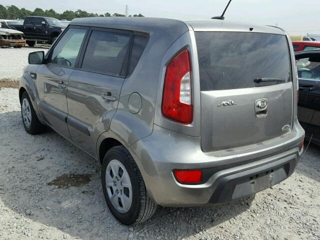 KNDJT2A53D7576583 - 2013 KIA SOUL CHARCOAL photo 3