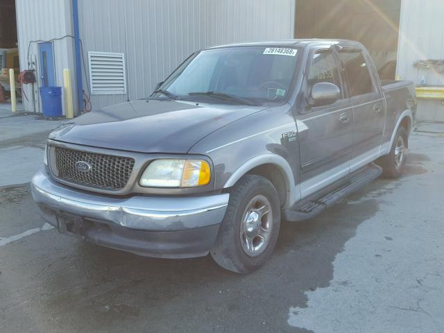 1FTRW07643KA27405 - 2003 FORD F150 SUPER GRAY photo 2