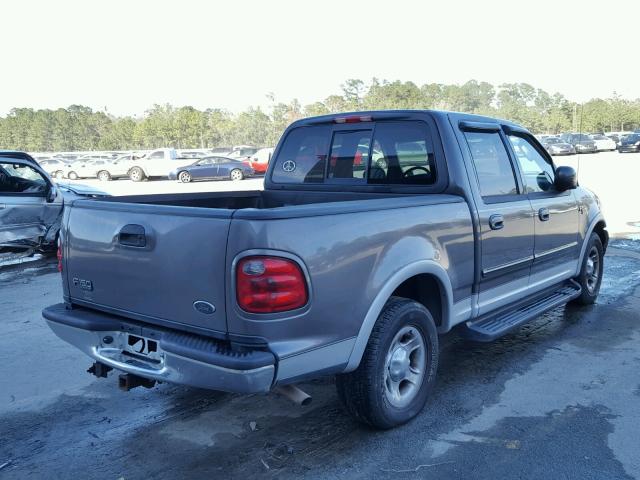 1FTRW07643KA27405 - 2003 FORD F150 SUPER GRAY photo 4