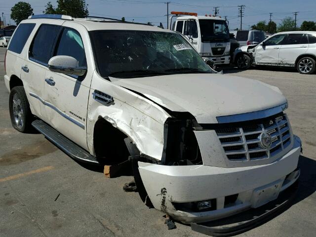 1GYFK23279R258385 - 2009 CADILLAC ESCALADE L WHITE photo 1