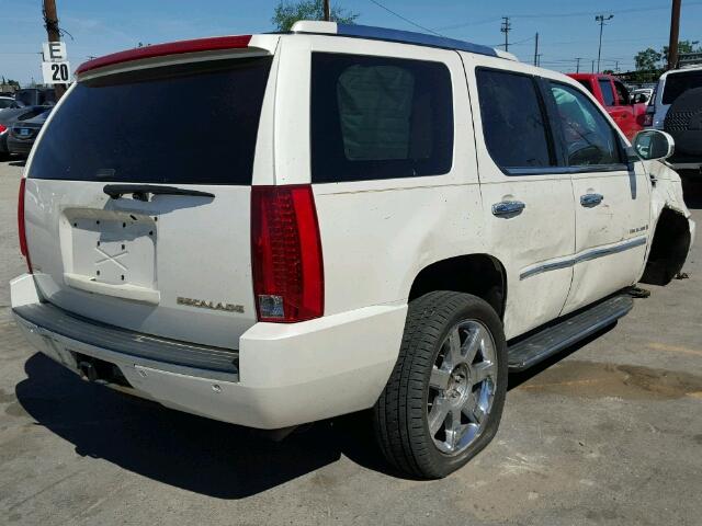 1GYFK23279R258385 - 2009 CADILLAC ESCALADE L WHITE photo 4