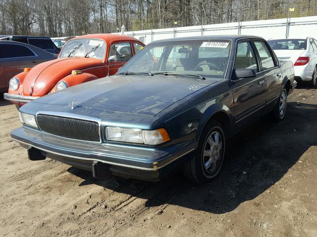 1G4AG55M8T6480794 - 1996 BUICK CENTURY SP BLUE photo 2