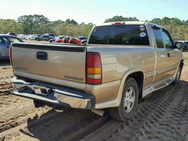 2GCEC19T511248492 - 2001 CHEVROLET SILVERADO GOLD photo 4