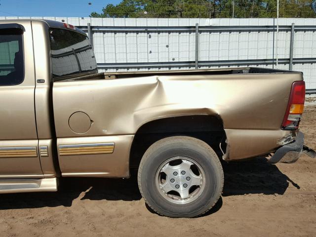 2GCEC19T511248492 - 2001 CHEVROLET SILVERADO GOLD photo 9