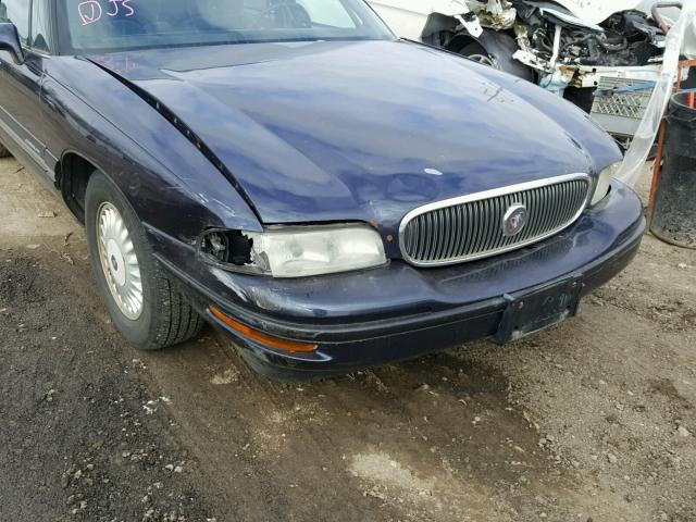 1G4HP52K7XH428522 - 1999 BUICK LESABRE CU BLUE photo 9