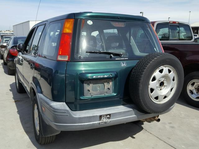 JHLRD1742XC007795 - 1999 HONDA CR-V LX GREEN photo 3