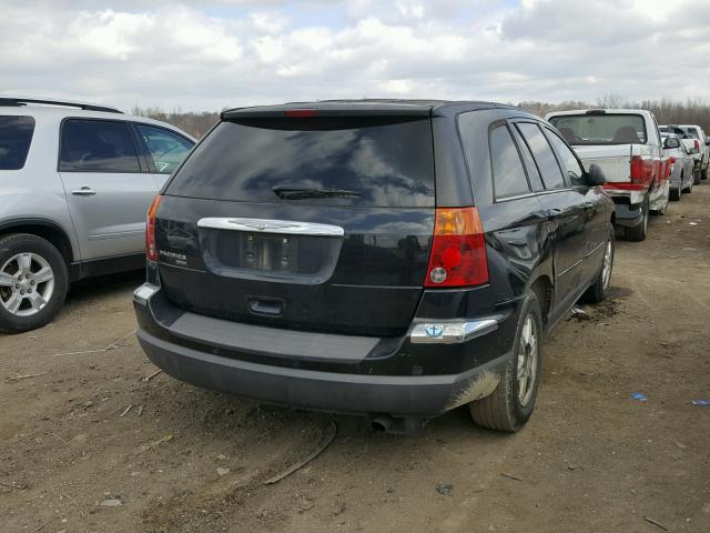 2A4GM68466R675857 - 2006 CHRYSLER PACIFICA T BLACK photo 4