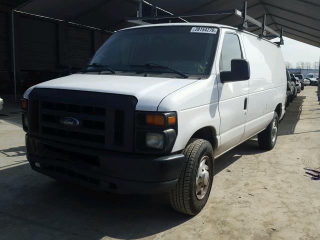 1FTNE2EL3ADA62511 - 2010 FORD ECONOLINE WHITE photo 2