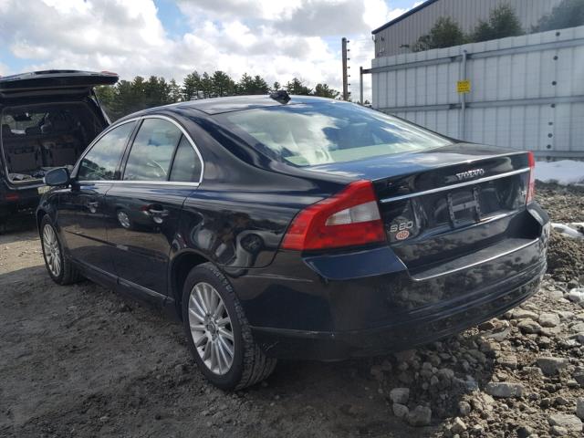 YV1AS982281058331 - 2008 VOLVO S80 3.2 BLACK photo 3