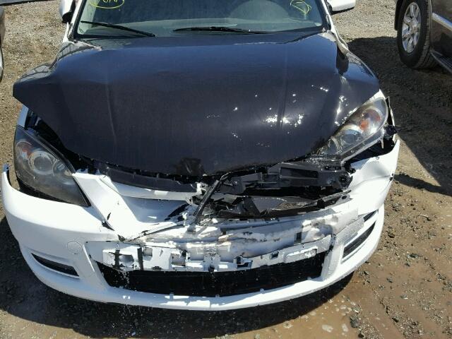 JM1BK34M681125687 - 2008 MAZDA SPEED 3 WHITE photo 7