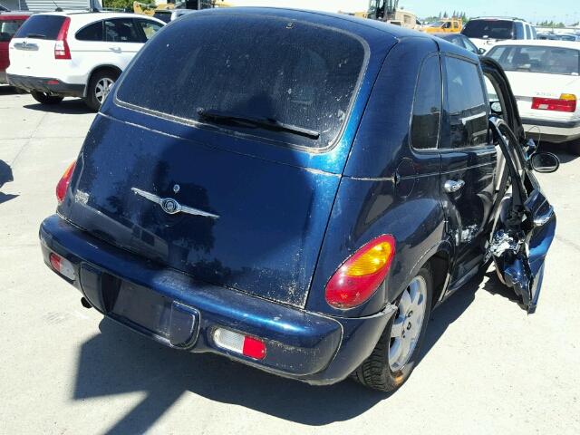 3C4FY58B83T512229 - 2003 CHRYSLER PT CRUISER BLUE photo 4