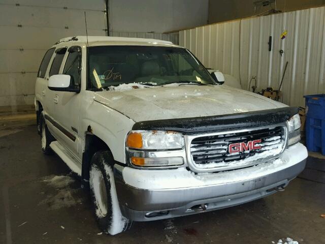 1GKEK13T61J162646 - 2001 GMC YUKON WHITE photo 1