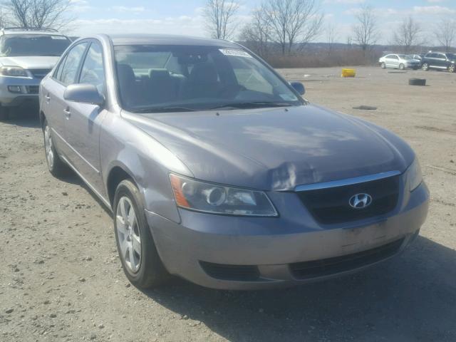 KMHET46C26A080969 - 2006 HYUNDAI SONATA GL GRAY photo 1