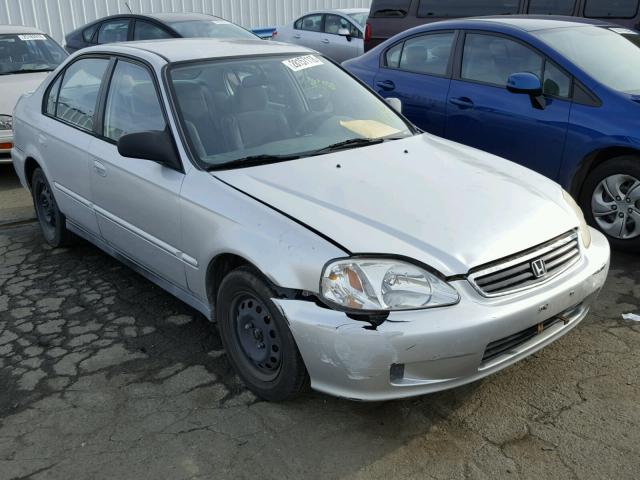 2HGEJ6619YH514427 - 2000 HONDA CIVIC BASE GREEN photo 1