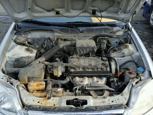 2HGEJ6619YH514427 - 2000 HONDA CIVIC BASE GREEN photo 7