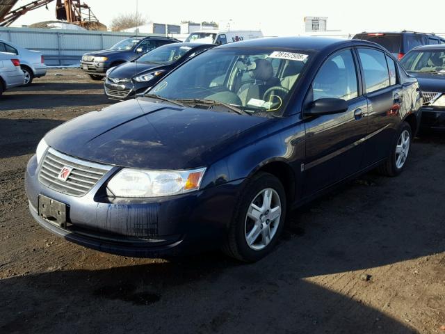 1G8AJ58F17Z182508 - 2007 SATURN ION LEVEL BLUE photo 2