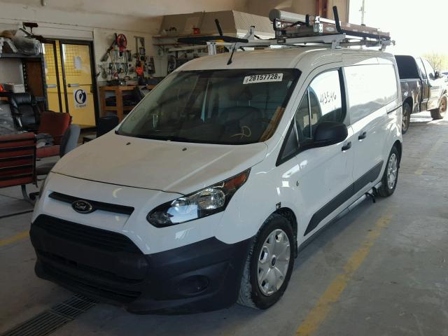 NM0LS7E71F1186816 - 2015 FORD TRANSIT CO WHITE photo 2