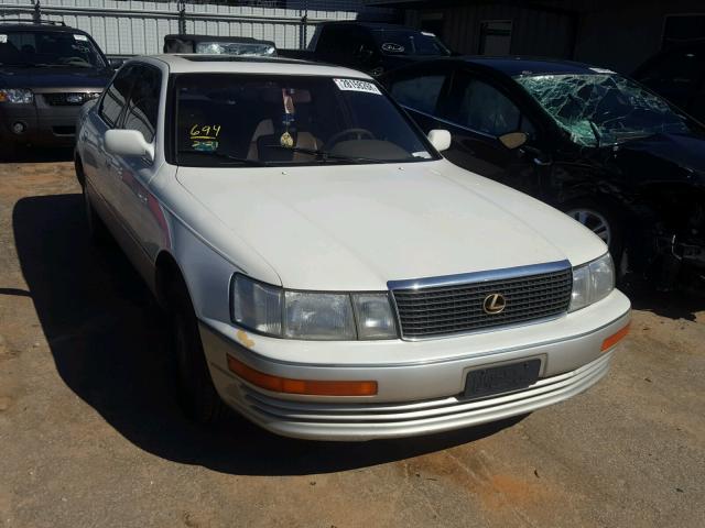 JT8UF11E4M0079046 - 1991 LEXUS LS 400 WHITE photo 1