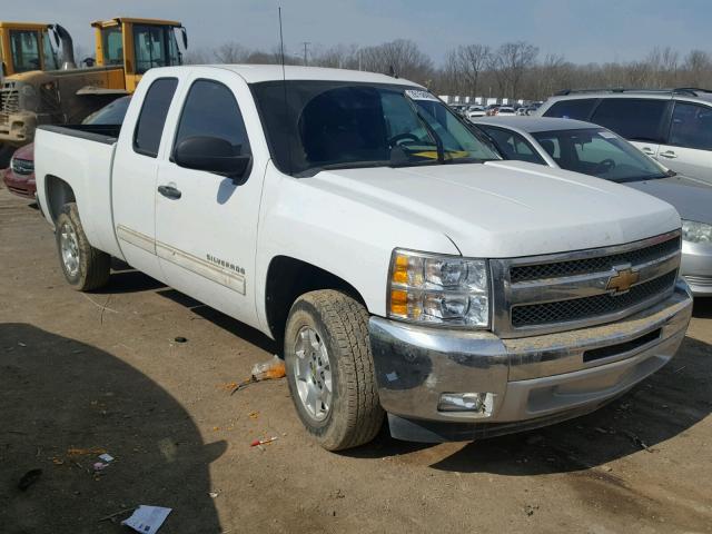 1GCRCSE08CZ116596 - 2012 CHEVROLET SILVERADO WHITE photo 1