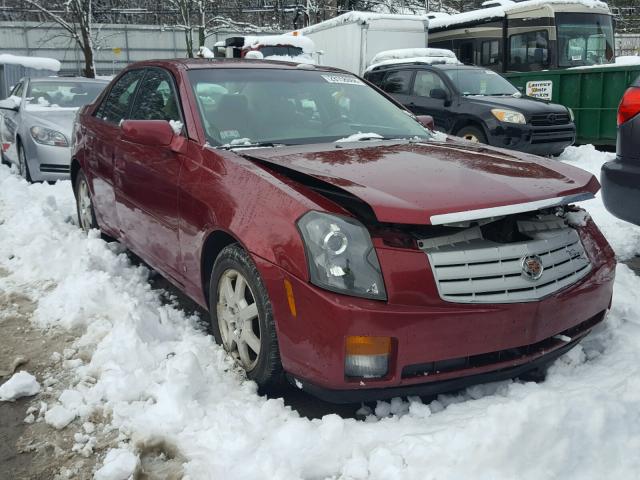 1G6DP577270139301 - 2007 CADILLAC CTS HI FEA RED photo 1