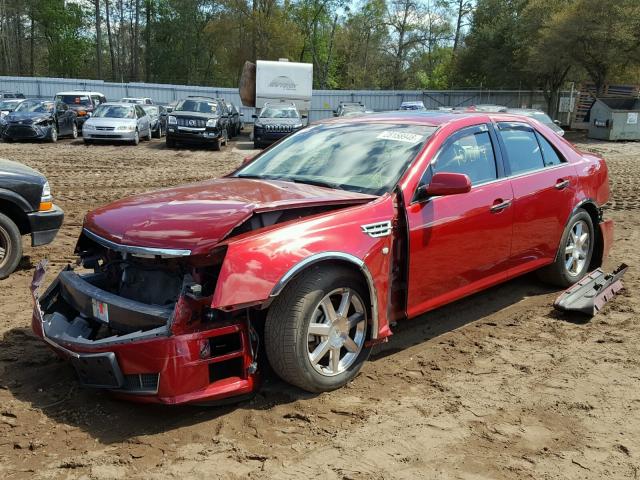 1G6DU6EV2A0145848 - 2010 CADILLAC STS RED photo 2