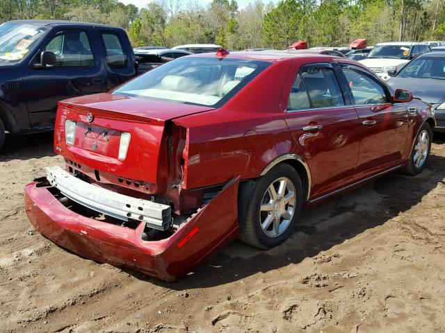 1G6DU6EV2A0145848 - 2010 CADILLAC STS RED photo 4