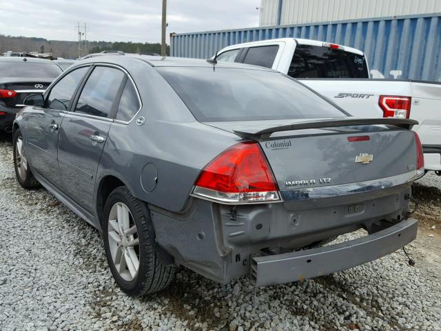 2G1WU57M291139724 - 2009 CHEVROLET IMPALA LTZ GRAY photo 3