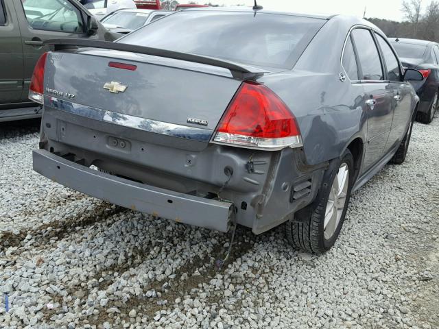 2G1WU57M291139724 - 2009 CHEVROLET IMPALA LTZ GRAY photo 4