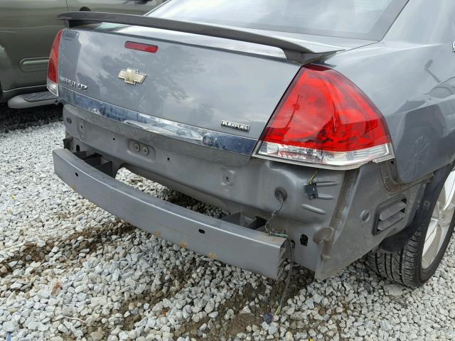 2G1WU57M291139724 - 2009 CHEVROLET IMPALA LTZ GRAY photo 9