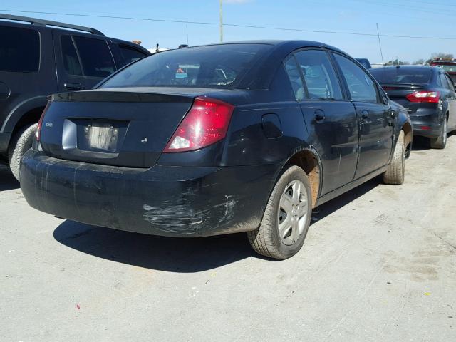 1G8AJ55F77Z122284 - 2007 SATURN ION LEVEL BLACK photo 4