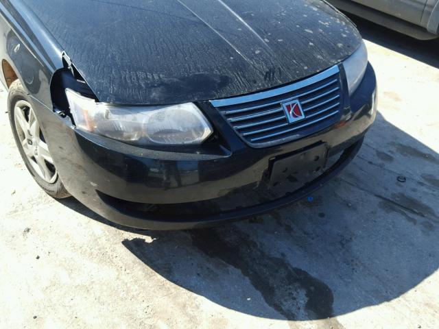 1G8AJ55F77Z122284 - 2007 SATURN ION LEVEL BLACK photo 9
