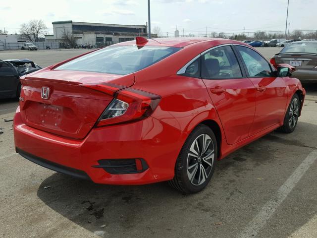 2HGFC1F75HH638961 - 2017 HONDA CIVIC EXL RED photo 4