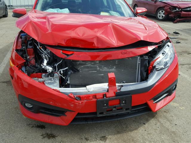 2HGFC1F75HH638961 - 2017 HONDA CIVIC EXL Qırmızı foto 9